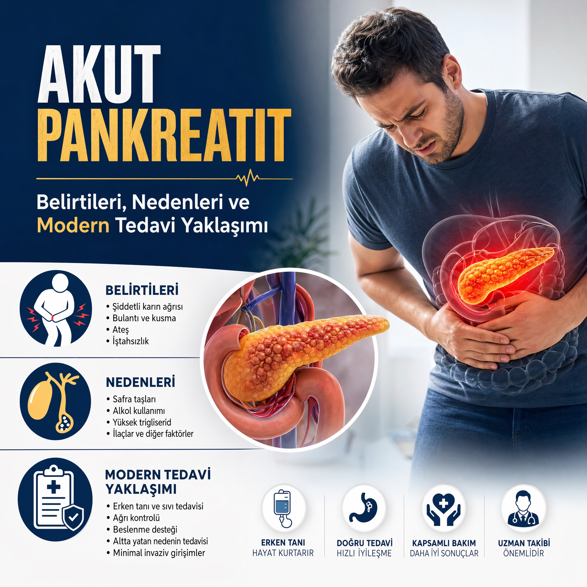 Akut Pankreatit Nedir? Belirtileri, Nedenleri ve Tedavisi | Doç. Dr. Hüseyin Eken